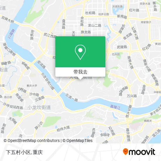 下五村小区地图