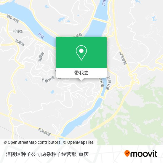 涪陵区种子公司两杂种子经营部地图