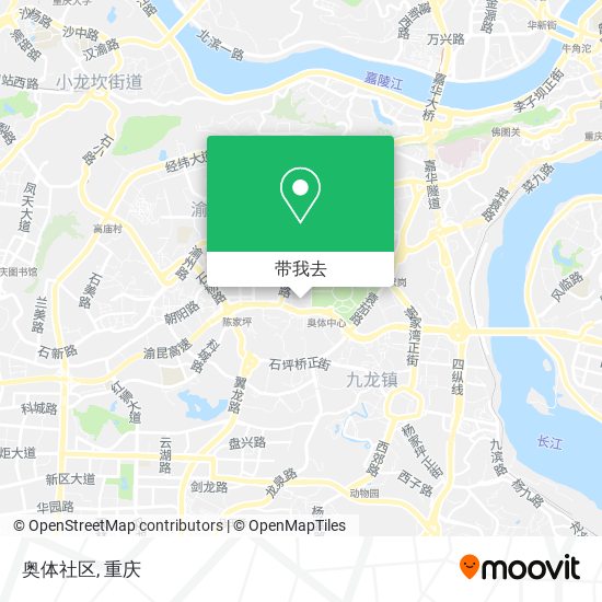 奥体社区地图
