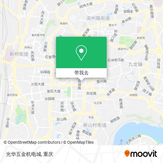 光华五金机电城地图