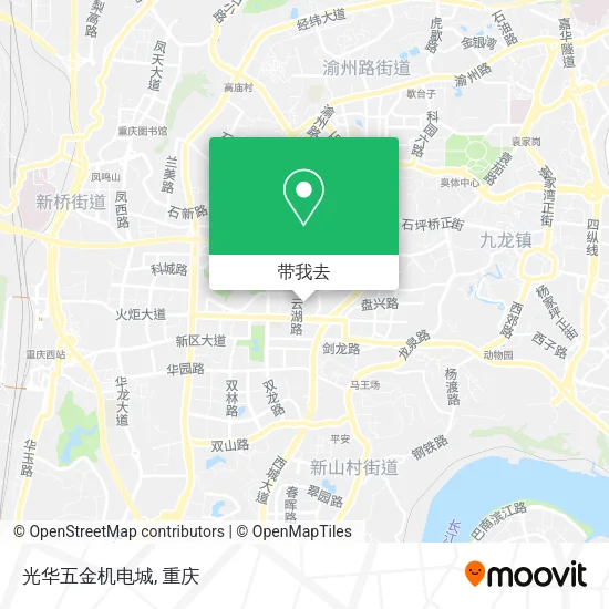 光华五金机电城地图