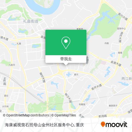 海康威视萤石照母山金州社区服务中心地图
