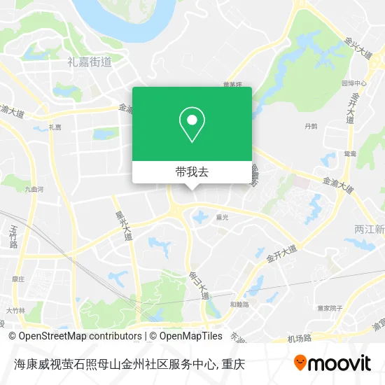 海康威视萤石照母山金州社区服务中心地图