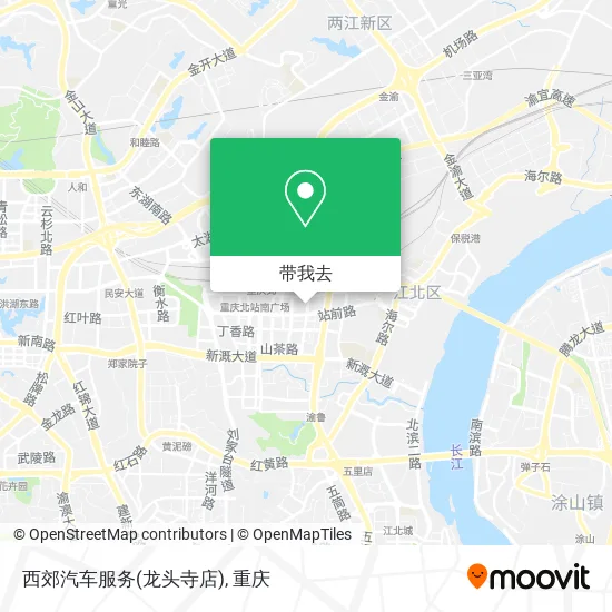 西郊汽车服务(龙头寺店)地图