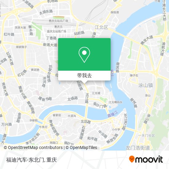 福迪汽车-东北门地图
