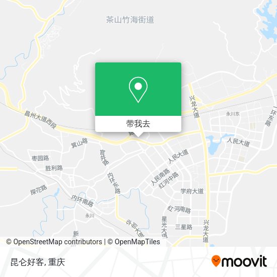 昆仑好客地图