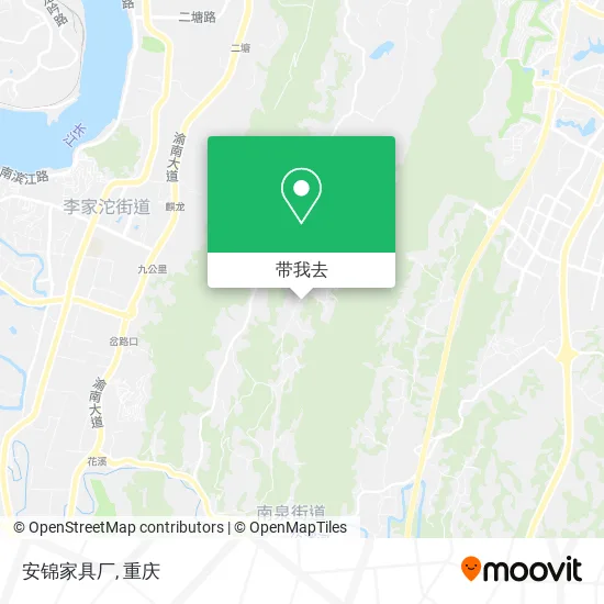 安锦家具厂地图