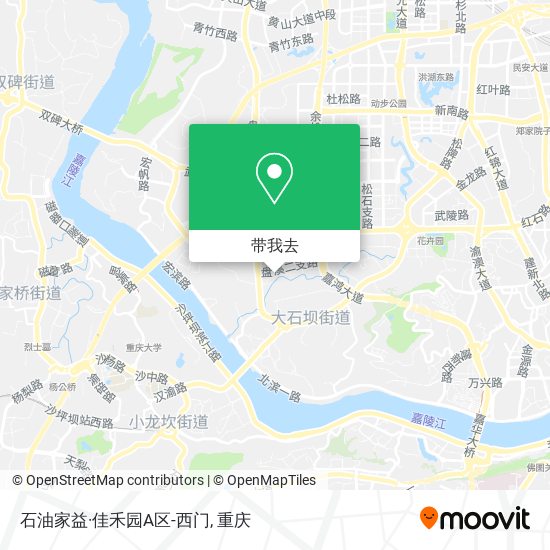 石油家益·佳禾园A区-西门地图