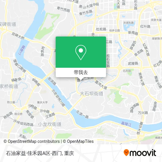 石油家益·佳禾园A区-西门地图