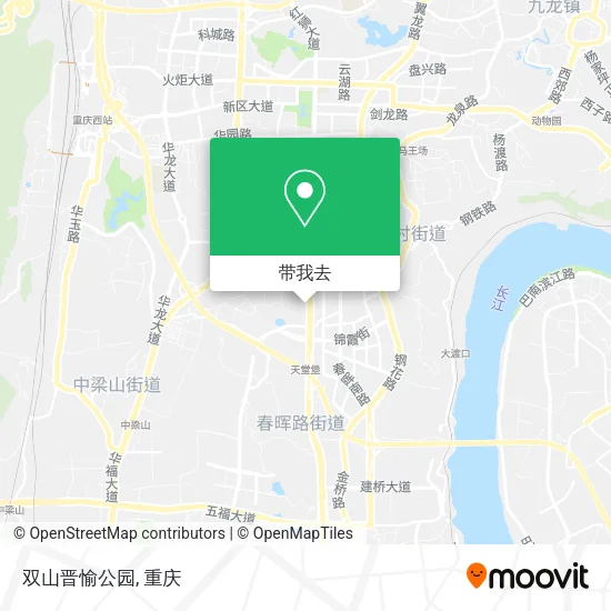 双山晋愉公园地图