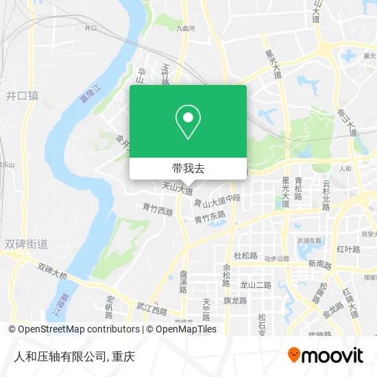 人和压轴有限公司地图