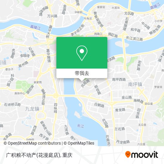 广积粮不动产(花漫庭店)地图