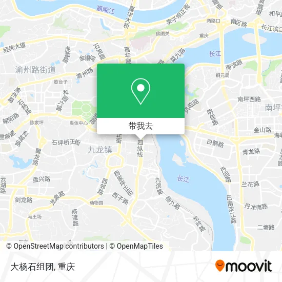 大杨石组团地图