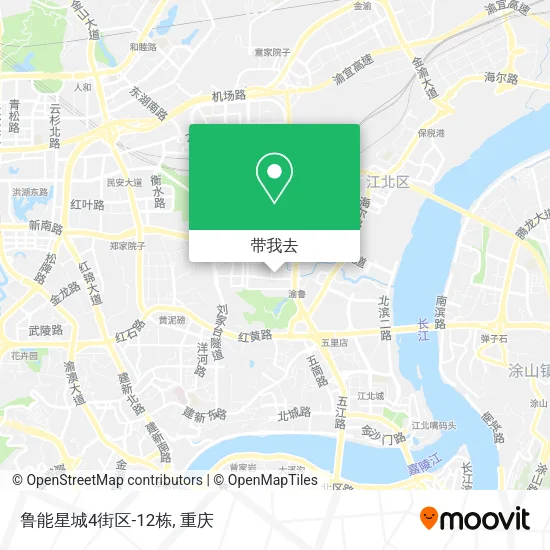 鲁能星城4街区-12栋地图