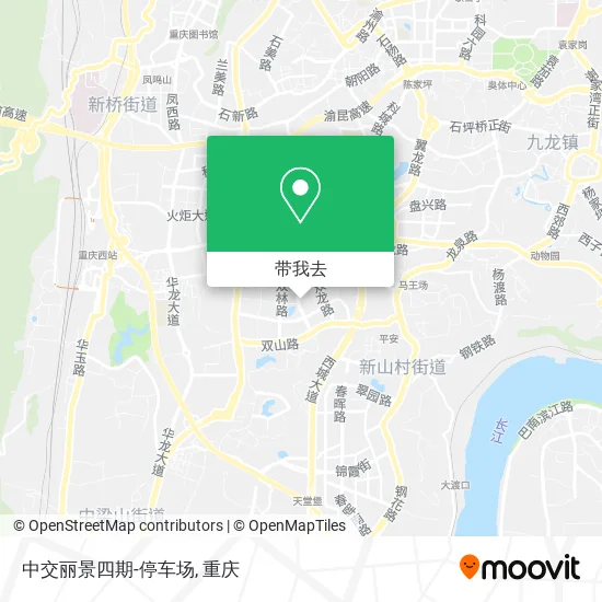 中交丽景四期-停车场地图