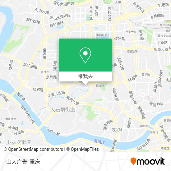 山人广告地图