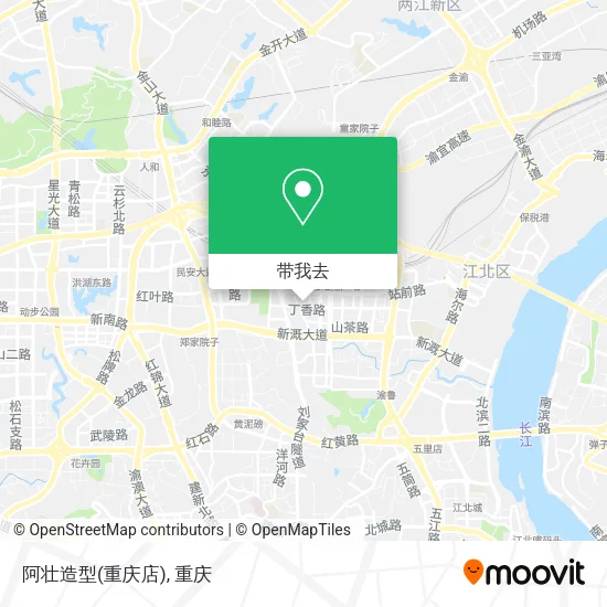 阿壮造型(重庆店)地图