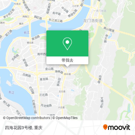 四海花园3号楼地图