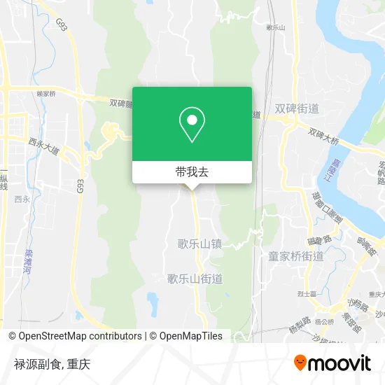 禄源副食地图