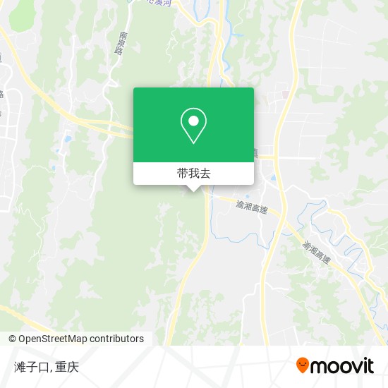 滩子口地图