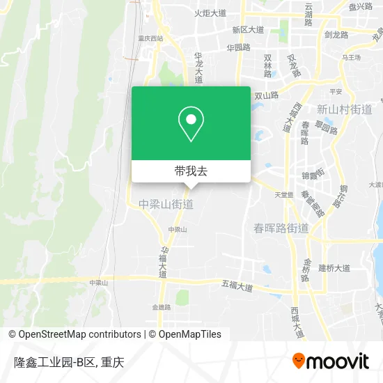 隆鑫工业园-B区地图
