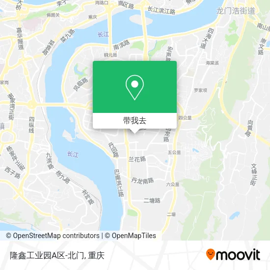 隆鑫工业园A区-北门地图