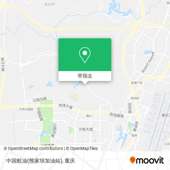 中国航油(熊家坝加油站)地图
