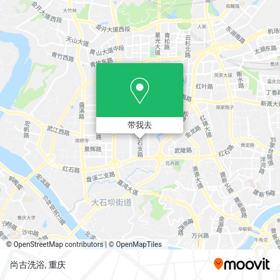 尚古洗浴地图