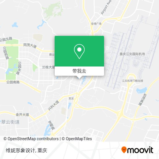 维妮形象设计地图