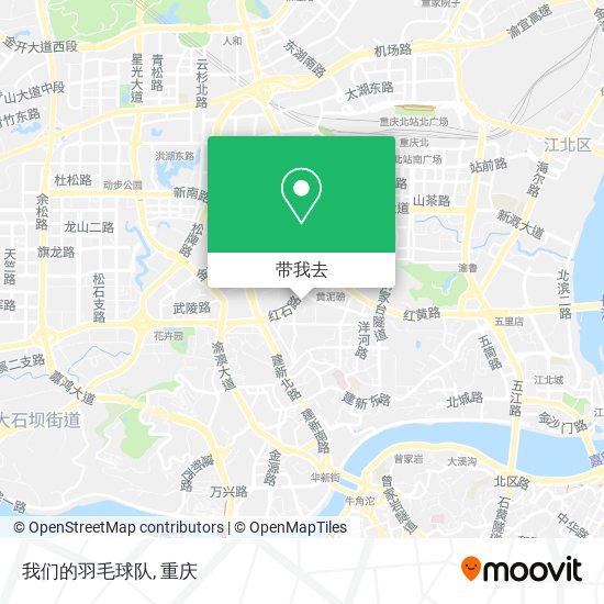 我们的羽毛球队地图