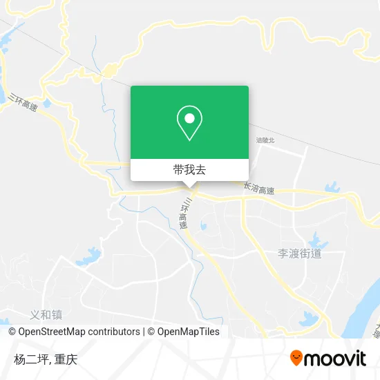 杨二坪地图