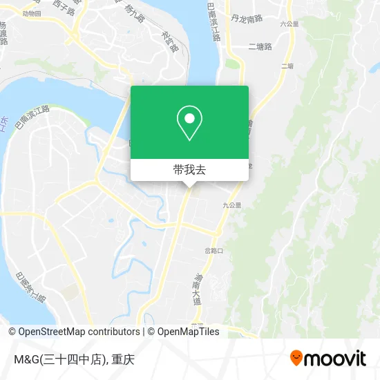 M&G(三十四中店)地图