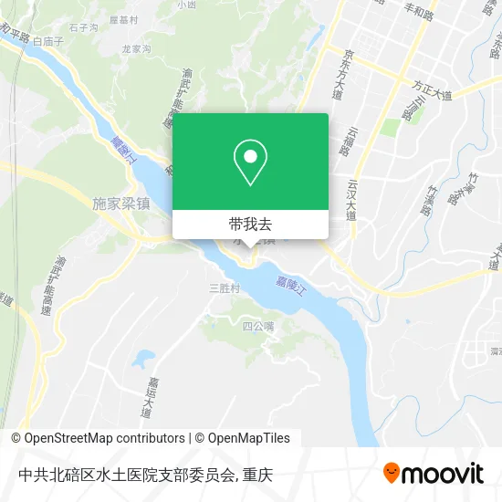 中共北碚区水土医院支部委员会地图