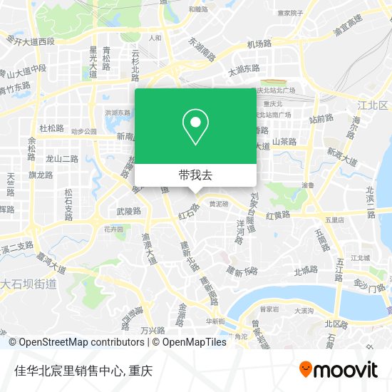 佳华北宸里销售中心地图