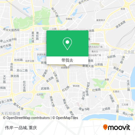 伟岸·一品城地图