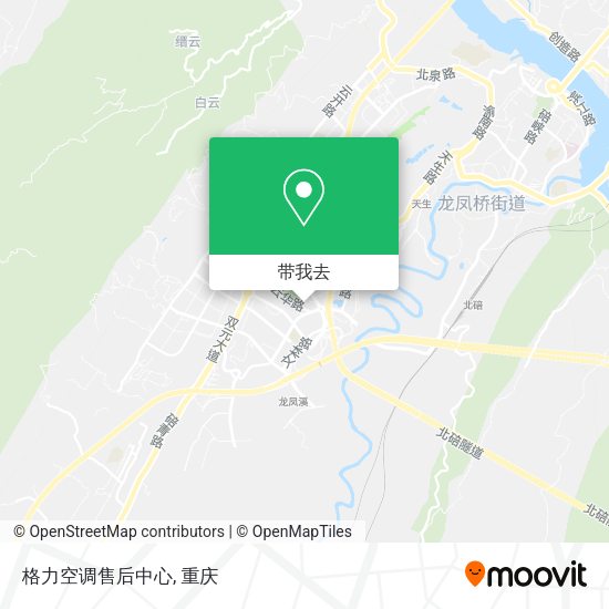 格力空调售后中心地图