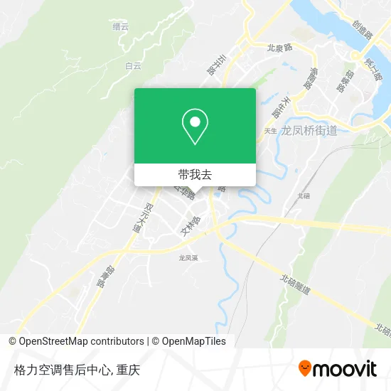 格力空调售后中心地图
