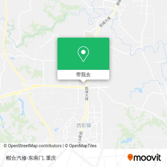 帽合汽修-东南门地图