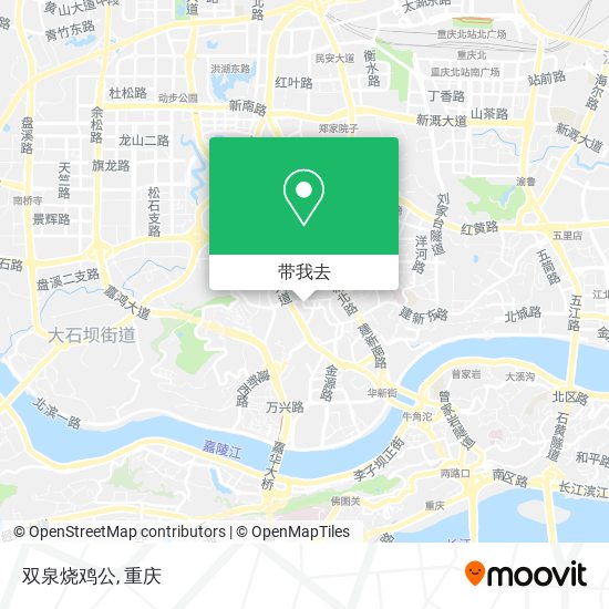 双泉烧鸡公地图