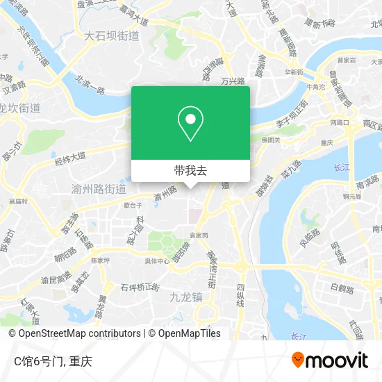 C馆6号门地图