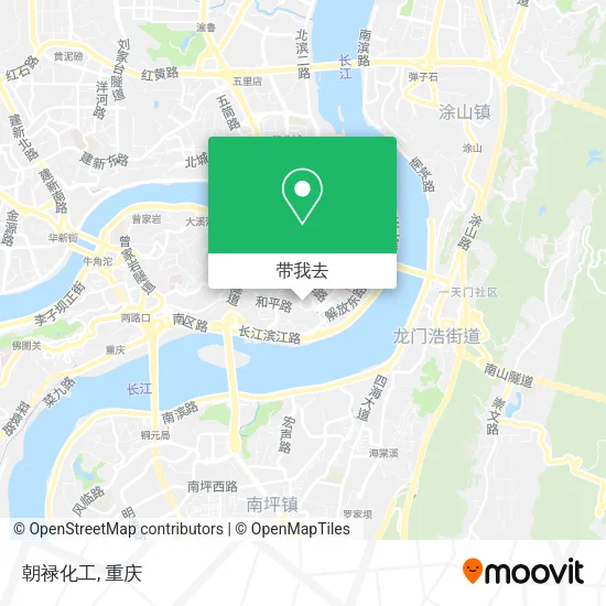 朝禄化工地图