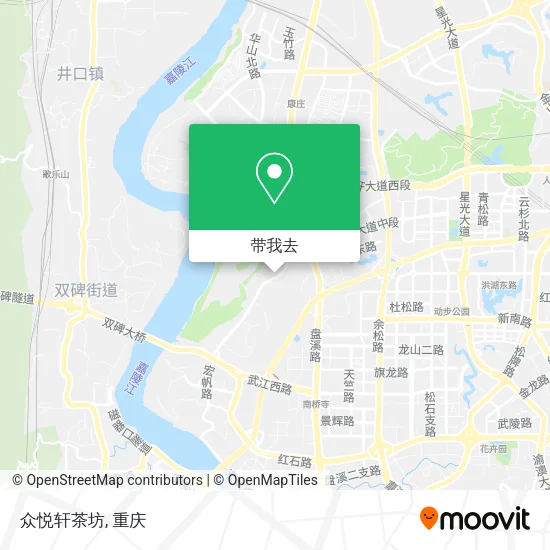 众悦轩茶坊地图