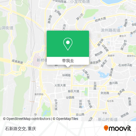 石新路交交地图