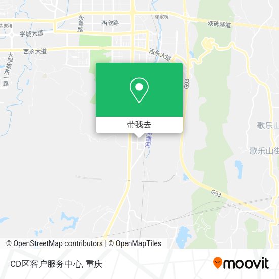 CD区客户服务中心地图