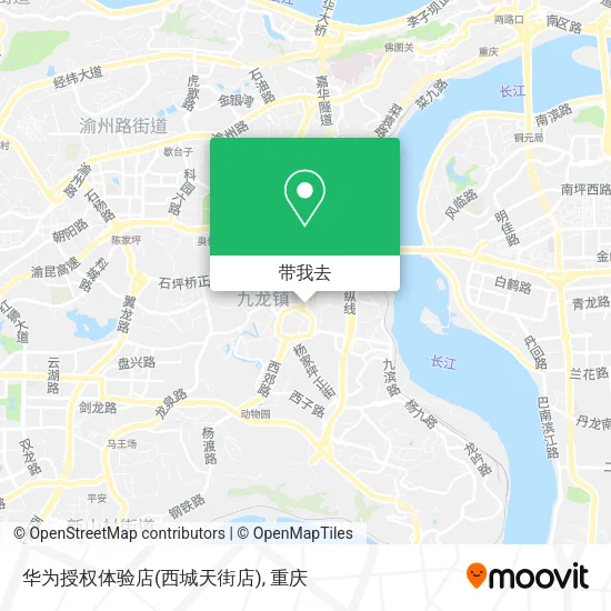 华为授权体验店(西城天街店)地图