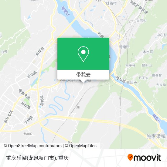 重庆乐游(龙凤桥门市)地图