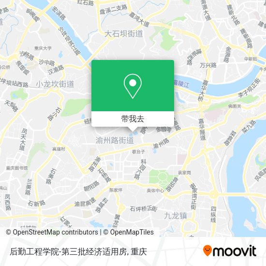 后勤工程学院-第三批经济适用房地图