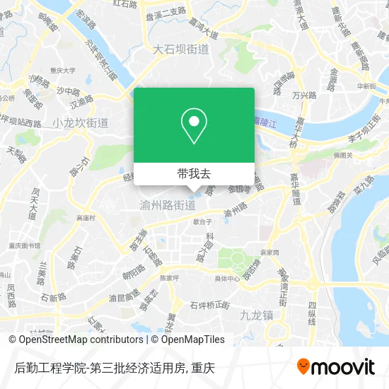 后勤工程学院-第三批经济适用房地图