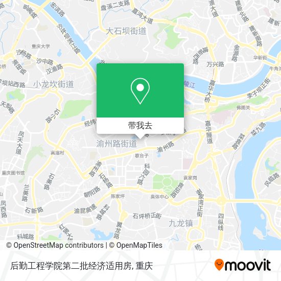 后勤工程学院第二批经济适用房地图