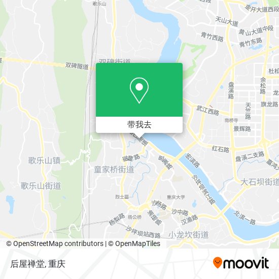后屋禅堂地图
